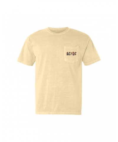 AC/DC T-Shirt | Industrial Logo Pocket T-shirt $11.38 Shirts