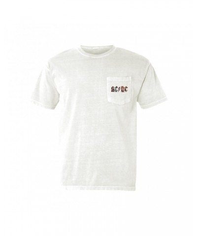 AC/DC T-Shirt | Industrial Logo Pocket T-shirt $11.38 Shirts