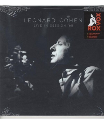 Leonard Cohen LP - Live In Session '68 (Limited White Vinyl) $18.57 Vinyl