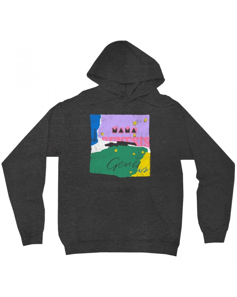 Genesis Hoodie | Abacab Remix Distressed Hoodie $13.58 Sweatshirts