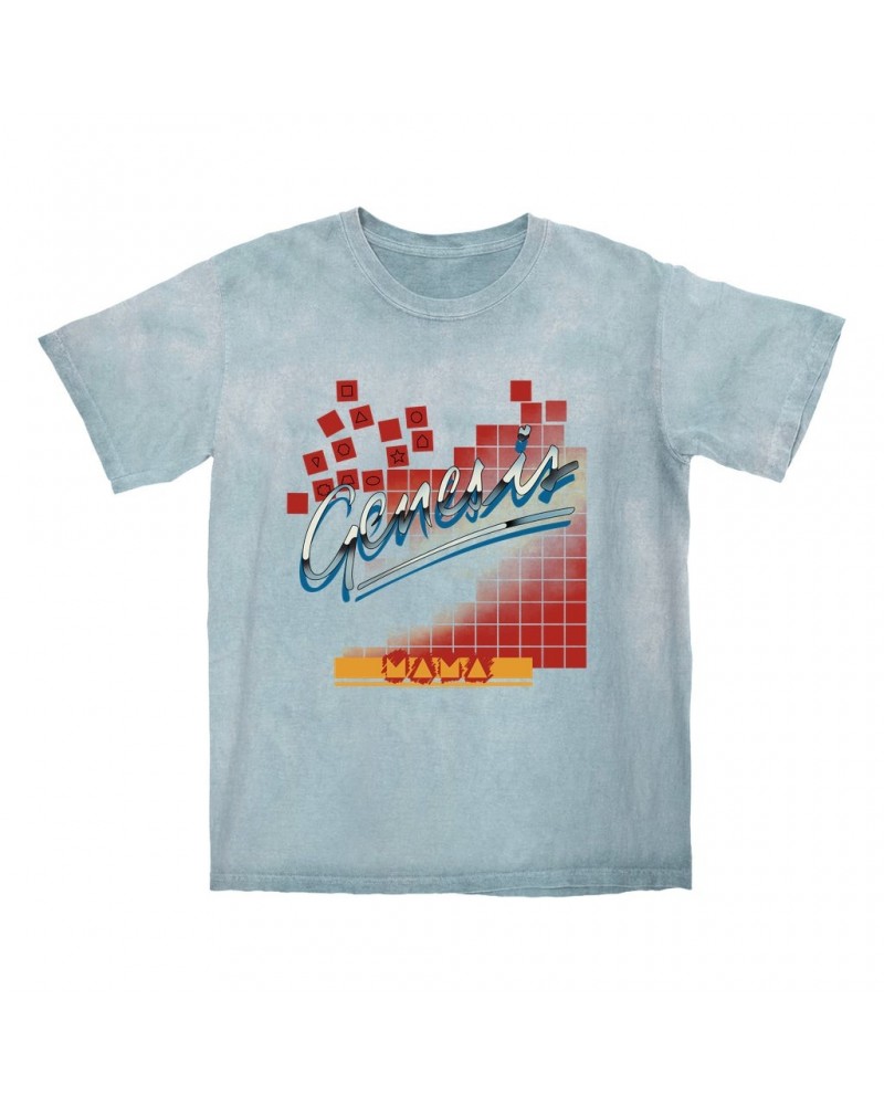 Genesis T-shirt | Mama 1983 Album Design Color Blast Shirt $11.98 Shirts