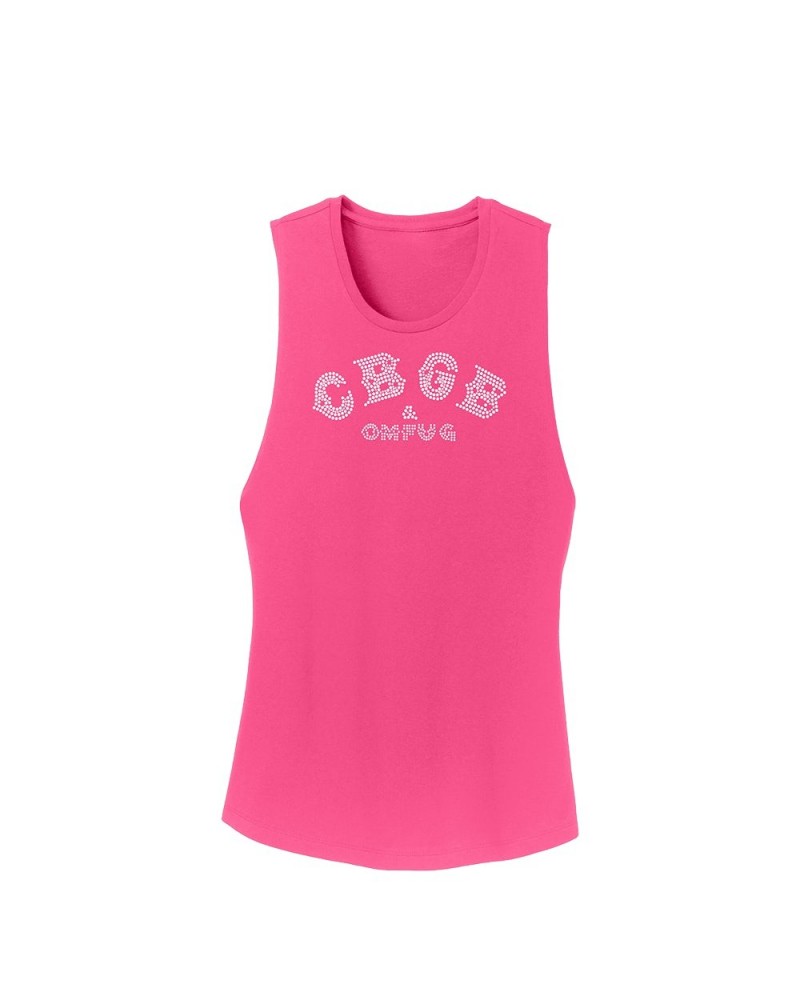 Cbgb Bling Crystal Festival Tank $18.31 Shirts