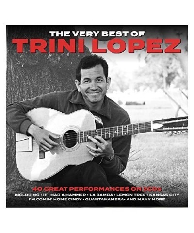 Trini Lopez VERY BEST OF CD $4.54 CD