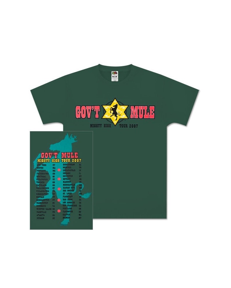 Gov't Mule 2007 Fall Tour T-Shirt $1.65 Shirts