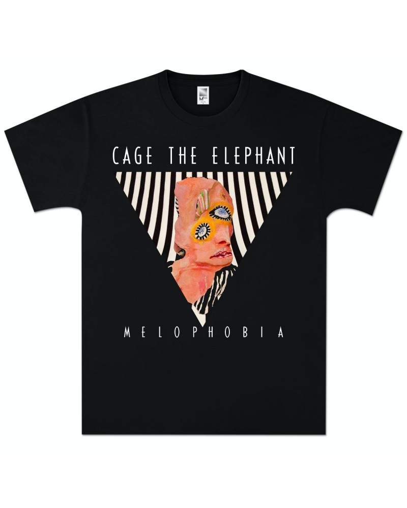 Cage The Elephant Melophobia Album Art T-Shirt $12.00 Shirts