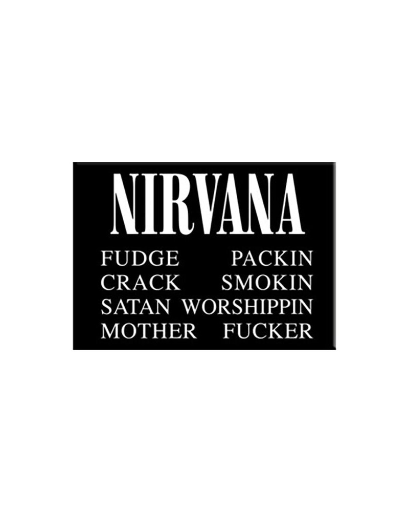 Nirvana "Curse" Magnet $5.66 Decor