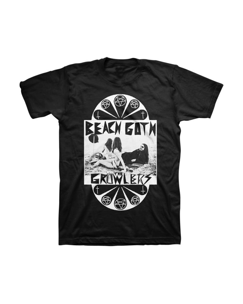 The Growlers Classic Pentagram & Cross Beach Goth T-Shirt $10.50 Shirts