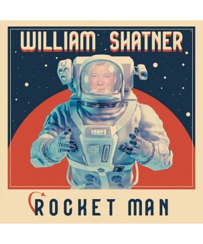 William Shatner ROCKET MAN - SILVER Vinyl Record $6.61 Vinyl