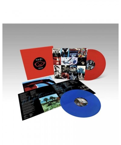 U2 ACHTUNG BABY (30TH ANNIVERSARY) (DELUXE RED/BLUE VINYL/2LP) Vinyl Record $24.96 Vinyl