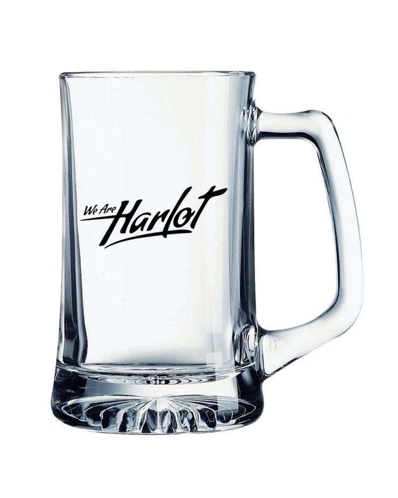 We Are Harlot Harlot 16oz Glass Mug $5.40 Drinkware