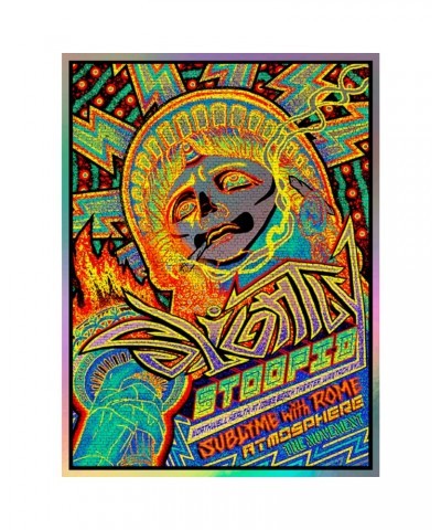 Slightly Stoopid 8/26/23 Wantagh NY Foil Show Poster by Brad Klausen $6.11 Decor