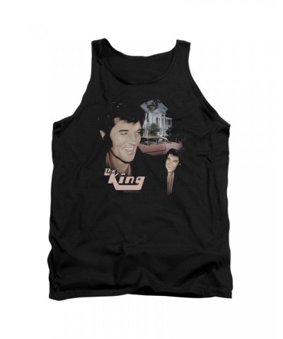 Elvis Presley Tank Top | HOME SWEET HOME Sleeveless Shirt $7.74 Shirts