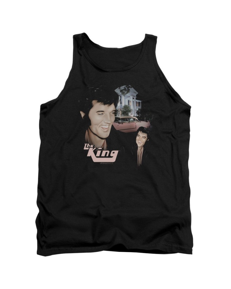 Elvis Presley Tank Top | HOME SWEET HOME Sleeveless Shirt $7.74 Shirts