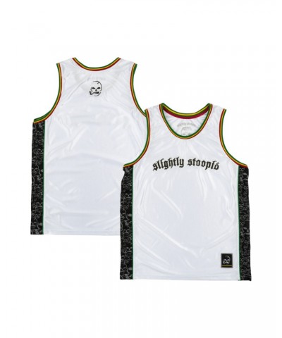 Slightly Stoopid Vintage White Basketball Jersey (SM ONLY) $20.35 Shirts