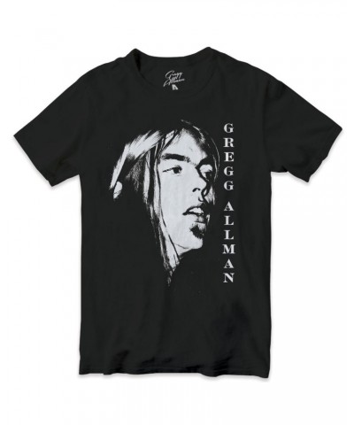 Gregg Allman Official Gregg Allman Portrait T-Shirt $14.70 Shirts