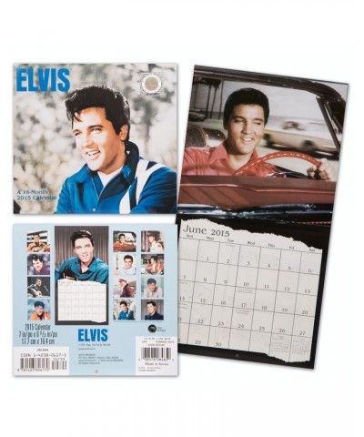 Elvis Presley 2015 Mini Wall Calendar $3.52 Calendars