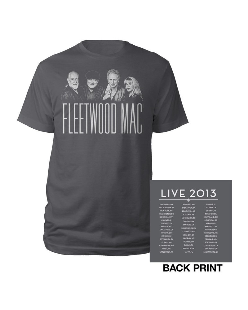 Fleetwood Mac Official Fleetwood Mac Live North American Tour Tee $6.18 Shirts