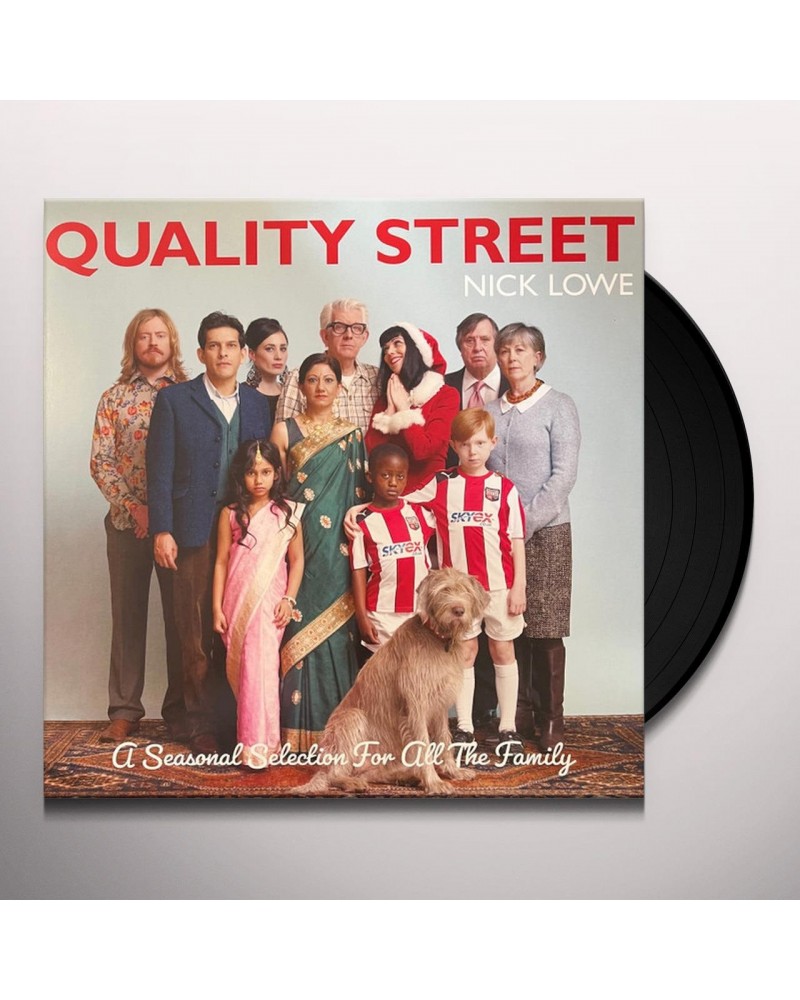 Nick Lowe QUALITY STREET: A SEASONAL SELECTION FOR ALL THE FAMILY (10TH ANNIVERSARY) (RED VINYL) Vinyl Record $12.48 Vinyl