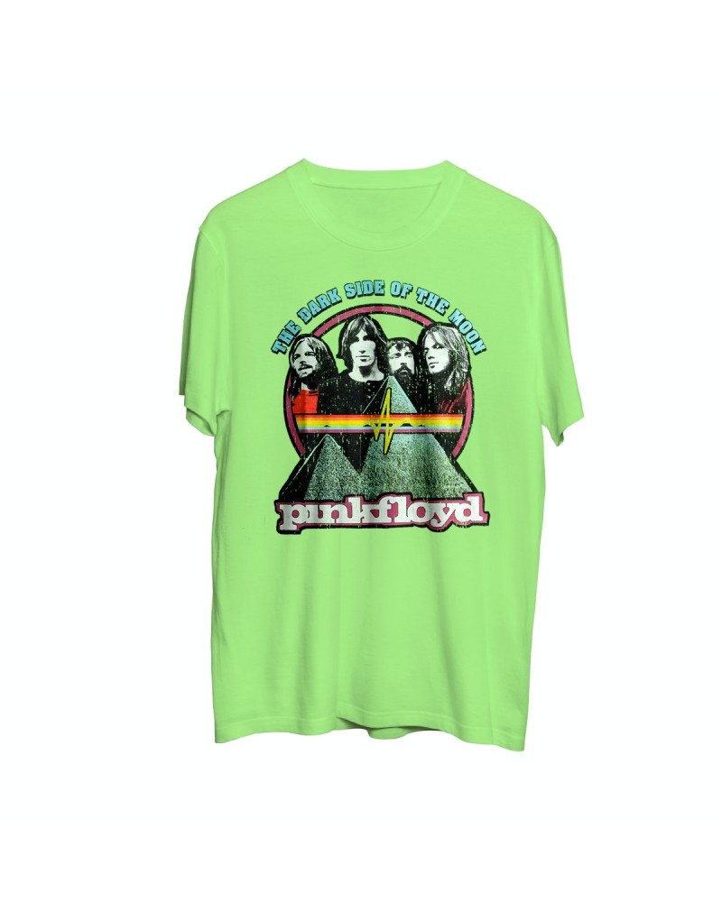 Pink Floyd The Dark Side of the Moon Neon Green T-shirt $1.60 Shirts