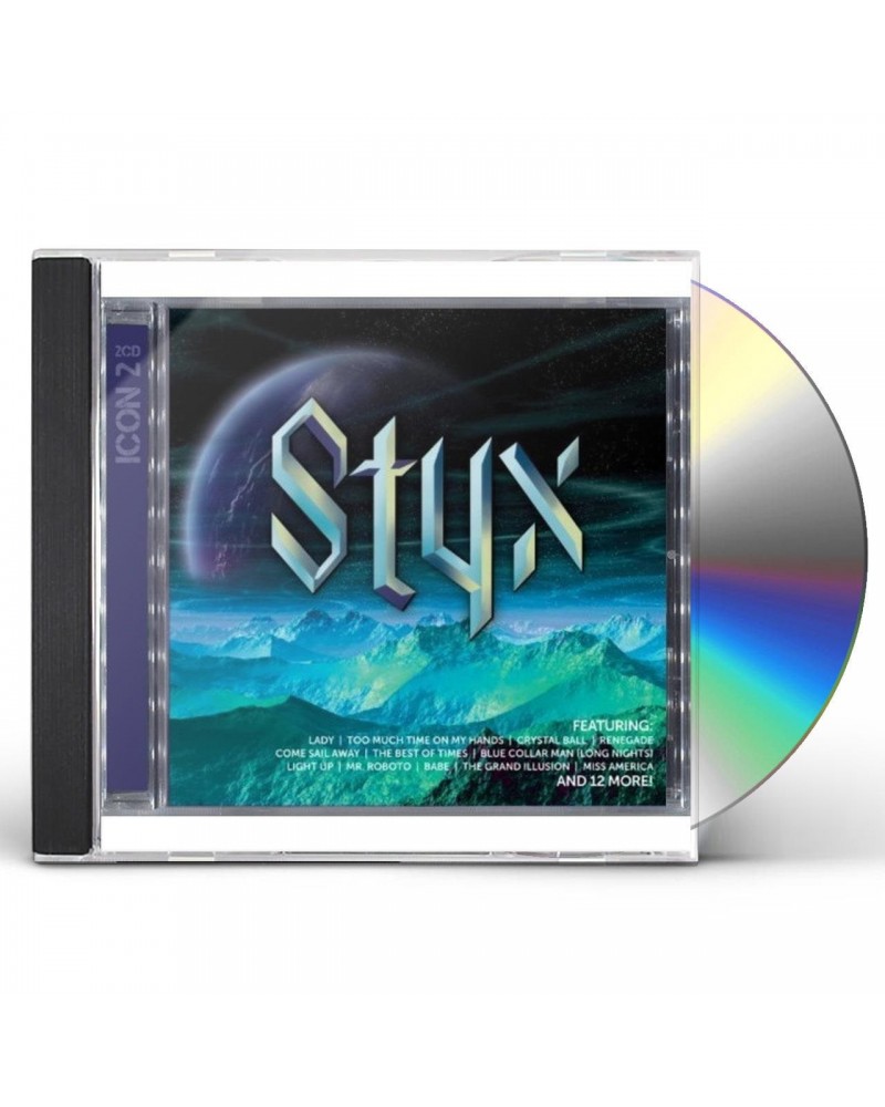 Styx ICON (2 CD) CD $9.36 CD