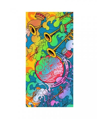 Slightly Stoopid 8/6/23 Wilmington NC Foil Show Poster by James Flames (Well Traveled) $36.80 Decor