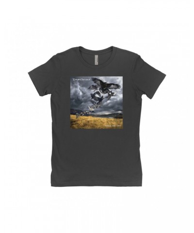 David Gilmour Ladies' Boyfriend T-Shirt | Rattle That Lock Album Cover Shirt $8.98 Shirts