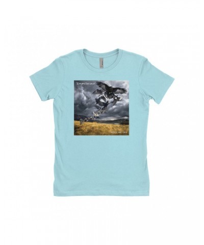 David Gilmour Ladies' Boyfriend T-Shirt | Rattle That Lock Album Cover Shirt $8.98 Shirts