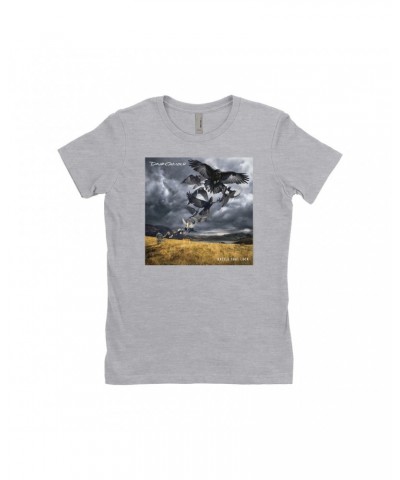 David Gilmour Ladies' Boyfriend T-Shirt | Rattle That Lock Album Cover Shirt $8.98 Shirts