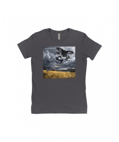 David Gilmour Ladies' Boyfriend T-Shirt | Rattle That Lock Album Cover Shirt $8.98 Shirts