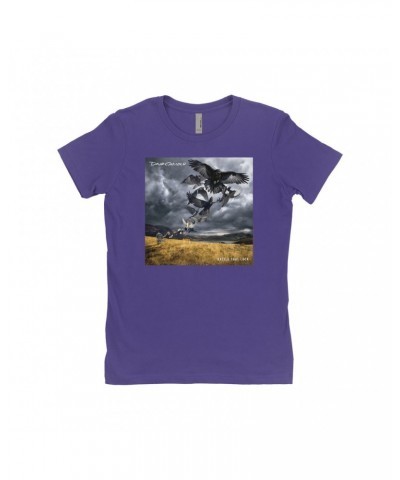 David Gilmour Ladies' Boyfriend T-Shirt | Rattle That Lock Album Cover Shirt $8.98 Shirts