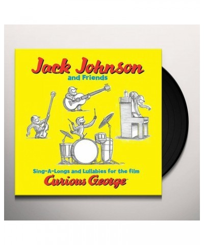 Jack Johnson Sing-a-longs & Lullabies For Film Curious George Vinyl Record $13.50 Vinyl