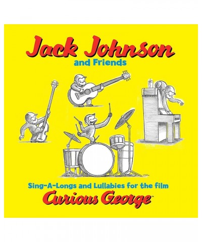 Jack Johnson Sing-a-longs & Lullabies For Film Curious George Vinyl Record $13.50 Vinyl