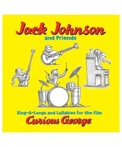 Jack Johnson Sing-a-longs & Lullabies For Film Curious George Vinyl Record $13.50 Vinyl