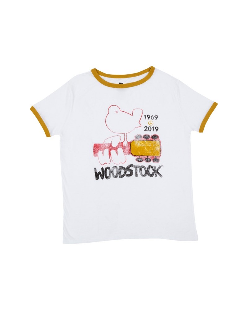 Woodstock Dove and Guitar Juniors T-shirt $2.05 Shirts