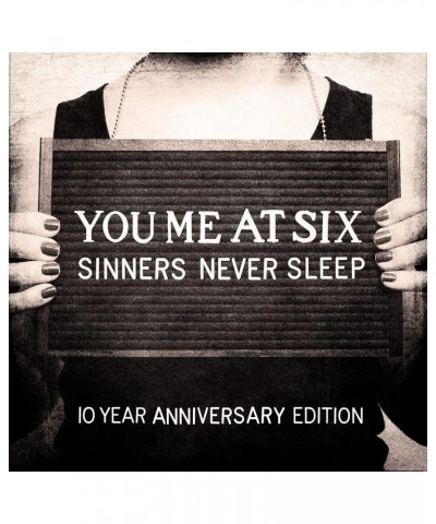 You Me At Six Sinners Never Sleep Vinyl Record $11.34 Vinyl