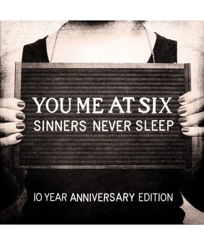 You Me At Six Sinners Never Sleep Vinyl Record $11.34 Vinyl