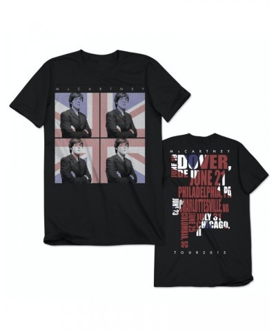 Paul McCartney Four Square Flag Tee $13.60 Shirts