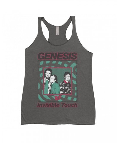 Genesis Ladies' Tank Top | 1987 Invisible Touch Promo Design Shirt $9.26 Shirts