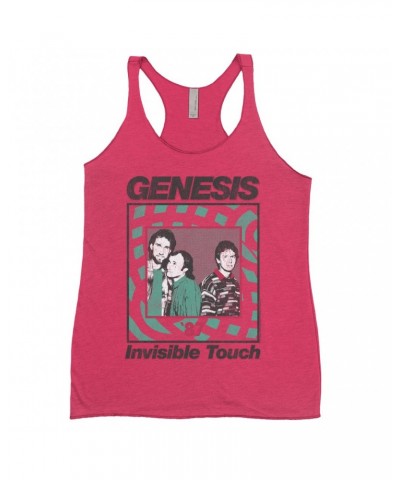 Genesis Ladies' Tank Top | 1987 Invisible Touch Promo Design Shirt $9.26 Shirts