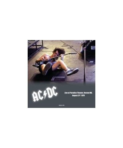 AC/DC LP Vinyl Record - Paradise Theatre Boston August 21st 19 78 (Blue Vinyl) $14.94 Vinyl