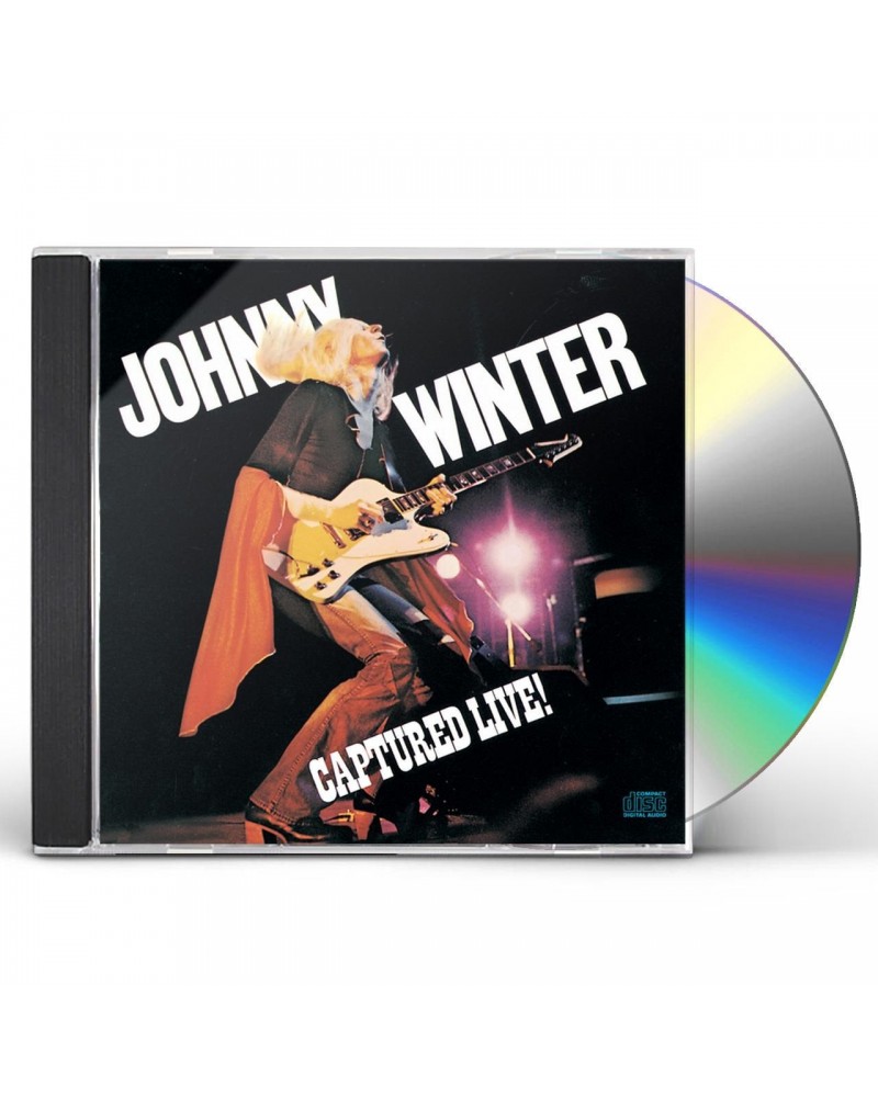 Johnny Winter CAPTURED LIVE CD $6.29 CD