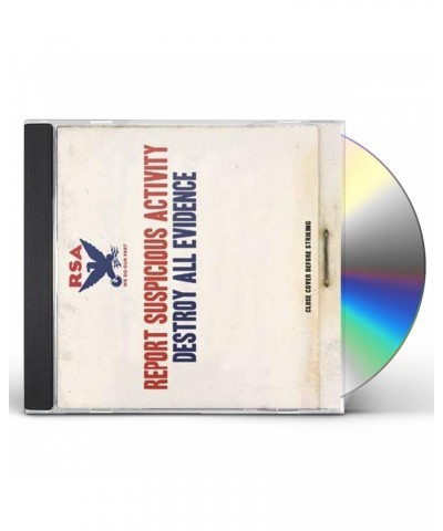 Report Suspicious Activity DESTROY ALL EVIDENCE CD $7.26 CD