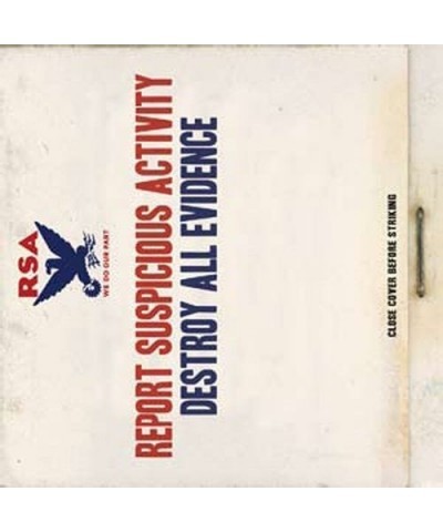 Report Suspicious Activity DESTROY ALL EVIDENCE CD $7.26 CD