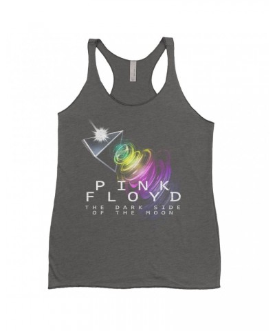 Pink Floyd Ladies' Tank Top | Dark Side Of The Moon Energy Cyclone Shirt $13.03 Shirts