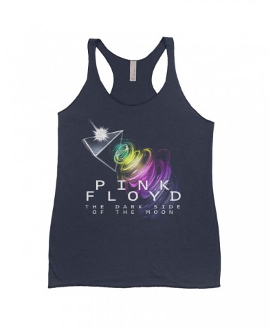 Pink Floyd Ladies' Tank Top | Dark Side Of The Moon Energy Cyclone Shirt $13.03 Shirts