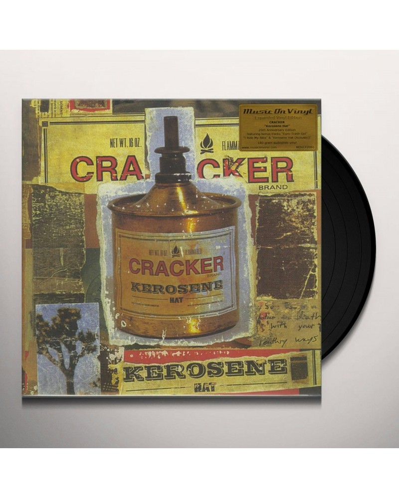 Cracker KEROSENE HAT (180G/GATEFOLD SLEEVE/25TH ANNIVERSARY) Vinyl Record $19.55 Vinyl