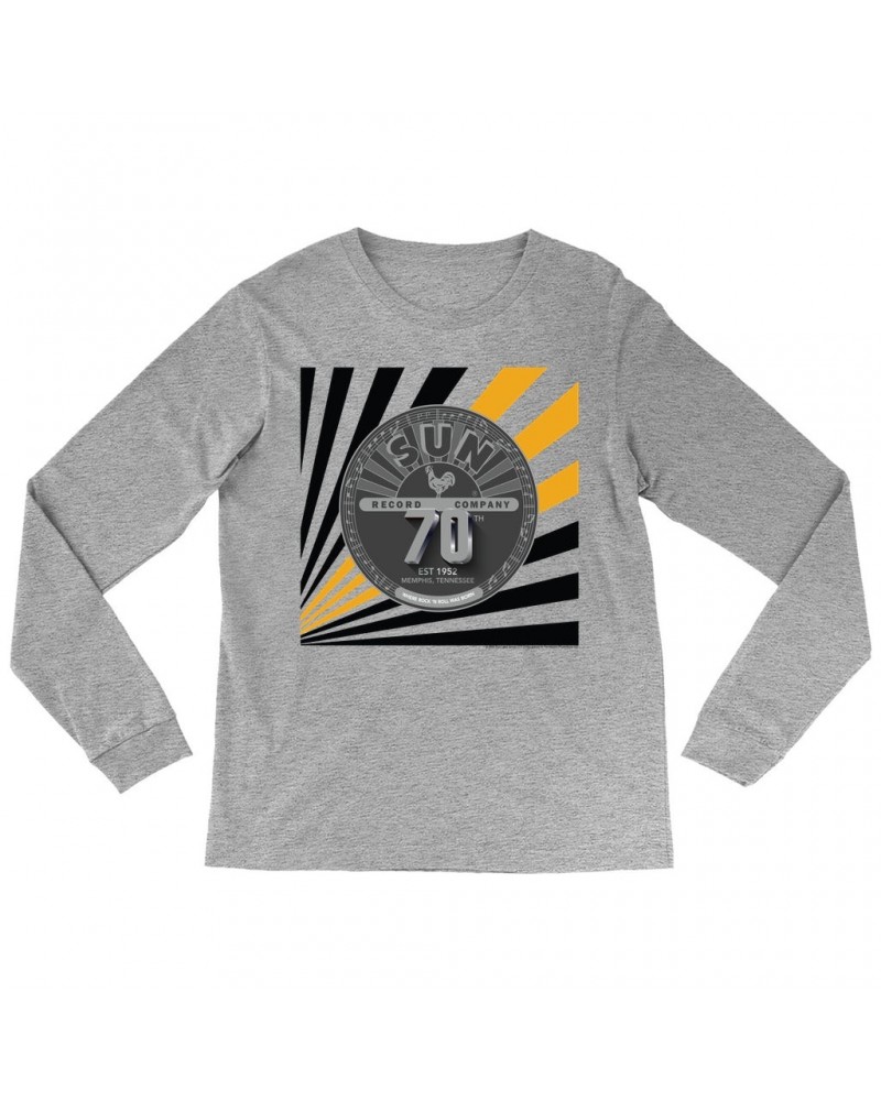 Sun Records Long Sleeve Shirt | 70th Silver Shirt $14.98 Shirts