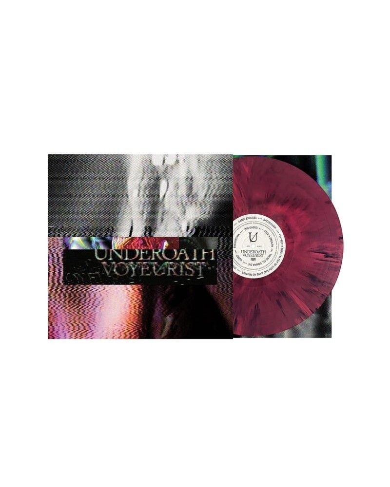 Underoath LP Vinyl Record - Voyeurist (Cerebellum Vinyl) $22.47 Vinyl