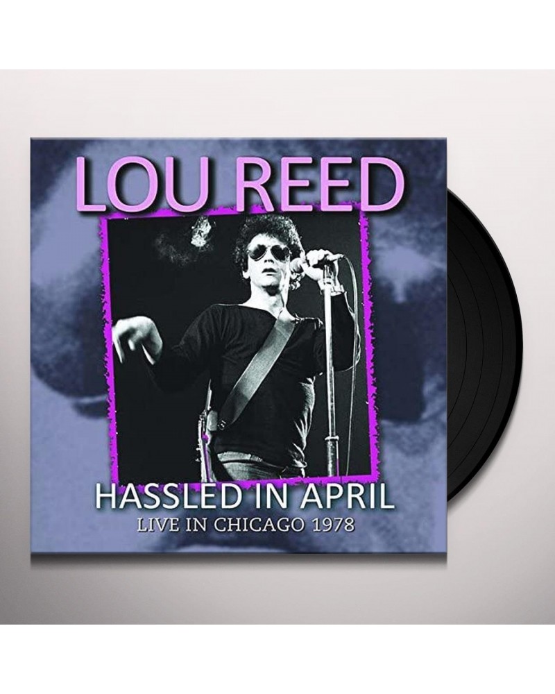 Lou Reed HASSLED IN APRIL Vinyl Record - UK Release $31.36 Vinyl