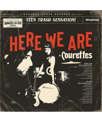 The Courettes HERE WE ARE THE COURETTES CD $6.63 CD